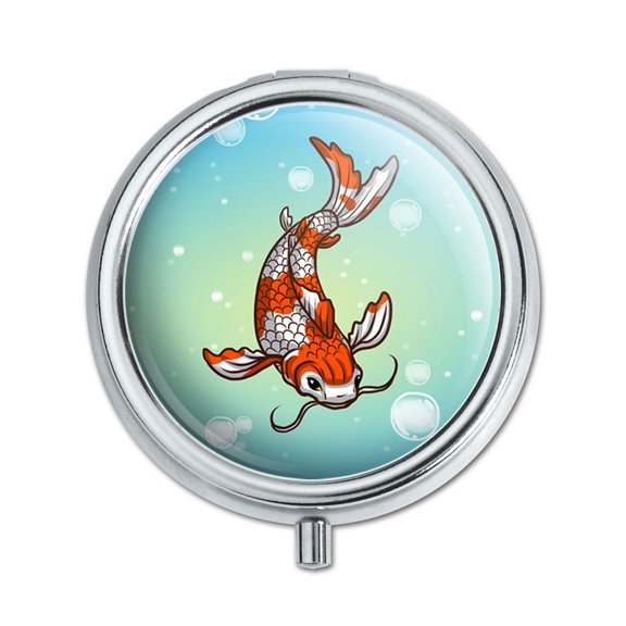 Koi Fish Japanese Chinese Pill Box