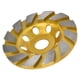 thumbnail image 3 of Muela Abrasiva De Hormigón Turbo Segmentos De Diamante Disco De Copa Corte Rápido Para Amoladora De Mampostería, 3 of 7