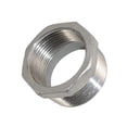 thumbnail image 1 of Megairon 1-1/2"" macho NPT a 1-1/4"" hembra NPT hembra reductor/buje reductor adaptador de montaje de tubería de acero inoxidable SS 304 buje hexagonal, 1 of 5
