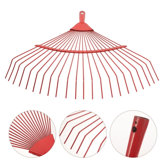 Raindrops Leaf Rake for Gardening Random Color 1Set 15.7x15.7x2in