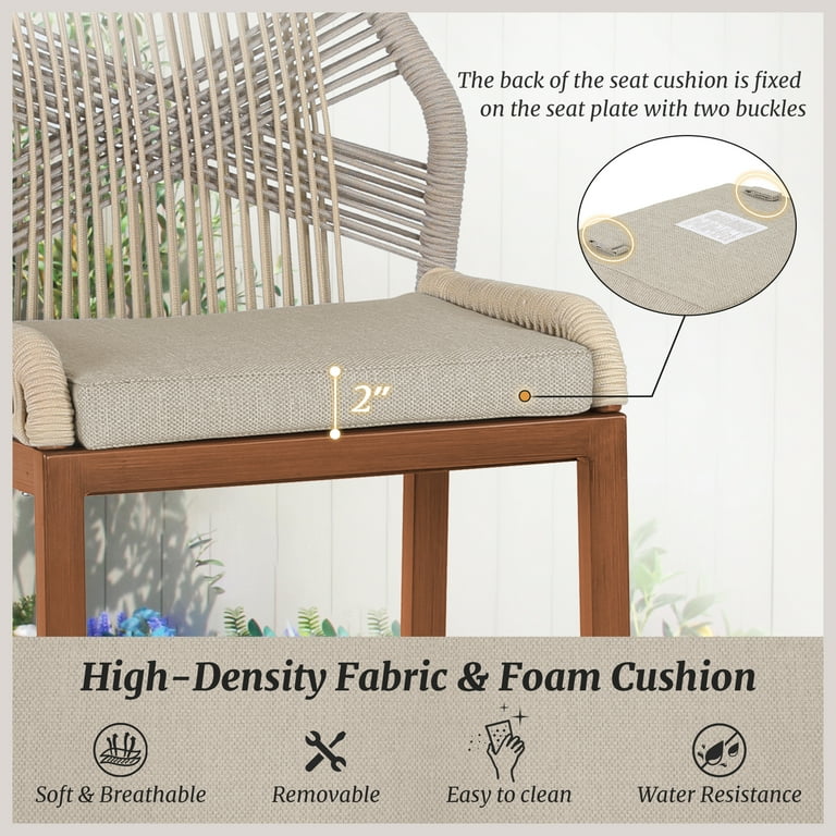 Dining Chair Tommy Hilfiger Bistro Set Tommy Hilfiger Set Of Rope  Crossweave Dining Chairs Modern