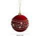 thumbnail image 3 of Red Christmas Ornaments Ball 8cm Glitter Hanging Baubles For Xmas Tree Decoration Holiday Party Home Decor 5 Styles, 3 of 6