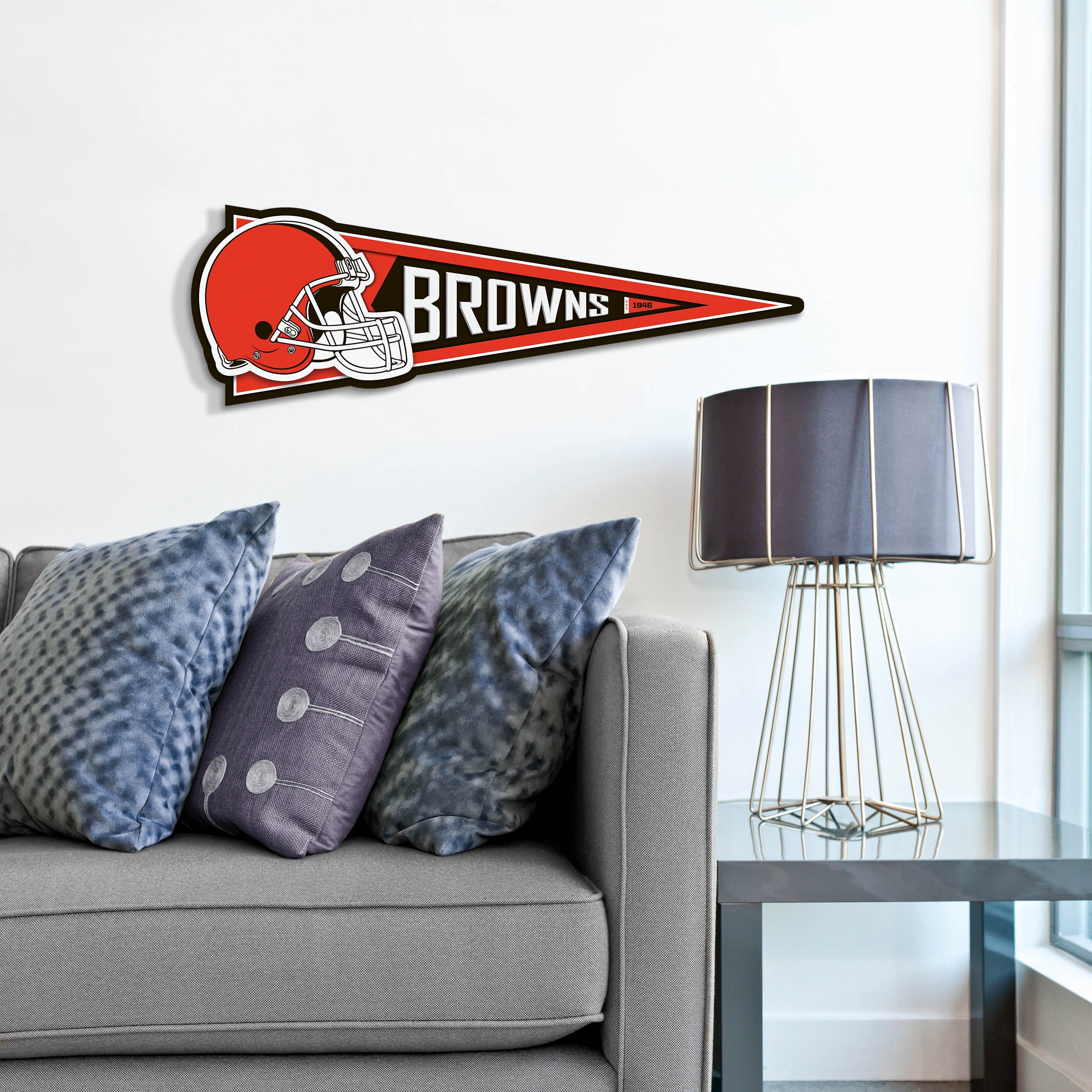 YouTheFan NFL Cleveland Browns Pennant Sign