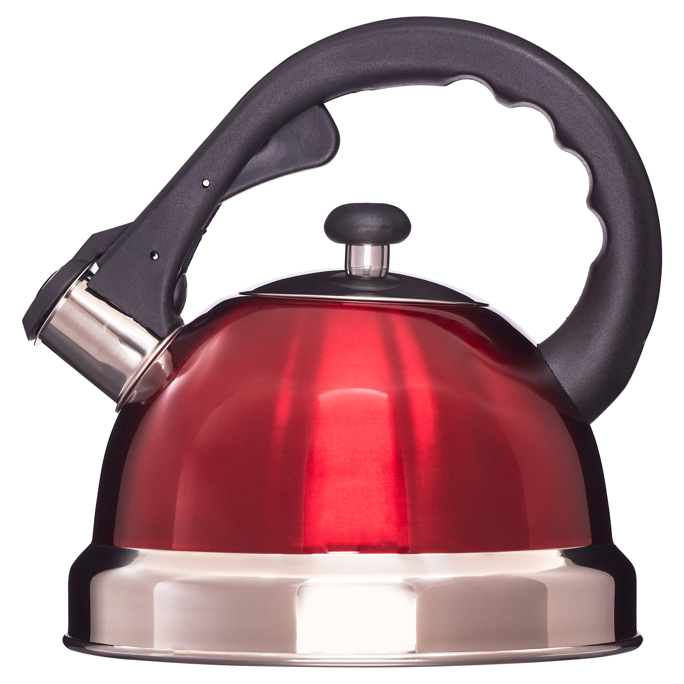 Mr. Coffee Claredale 1.7 Qt Whistling Stainless Steel Tea Kettle