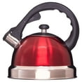 thumbnail image 6 of Mr. Coffee Claredale 1.7 Qt Whistling Stainless Steel Tea Kettle in Red, 6 of 8