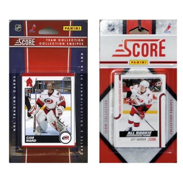 C & I Collectables HURR2TS NHL Carolina Hurricanes Ensemble de 2 Équipes sous Licence
