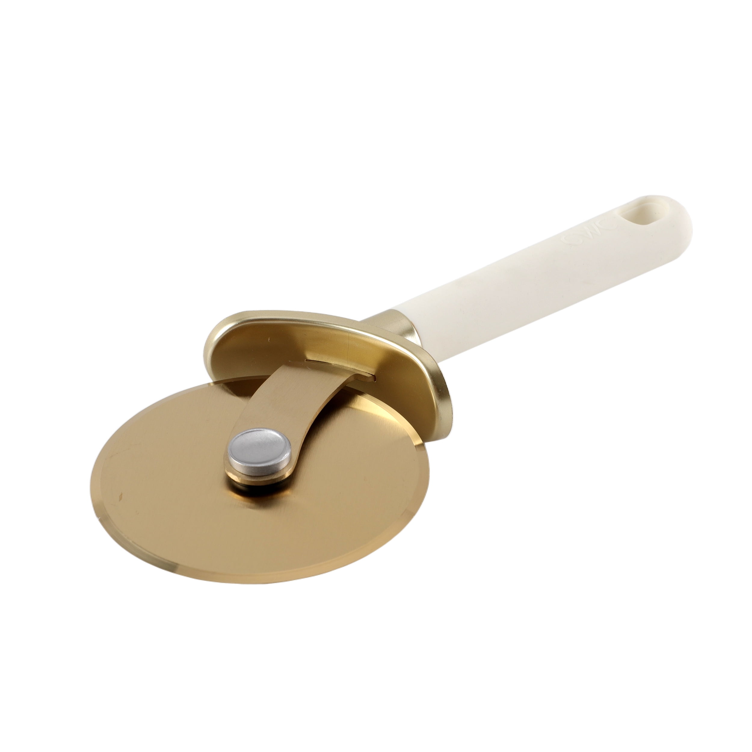 Cook with Color Stainless Steel Pizza Cutter Wheel with Blade Guard, Sharp & Versatile, Dishwasher Safe