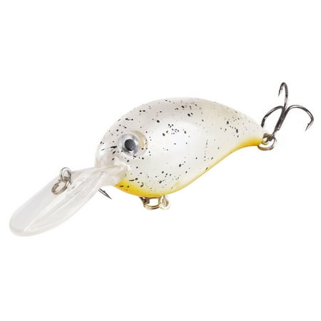 Soumake 1Pc Crank 3D Eyes Fishing Lure Hard Bait Bass Crankbait Sharp Fish Hook Tackle