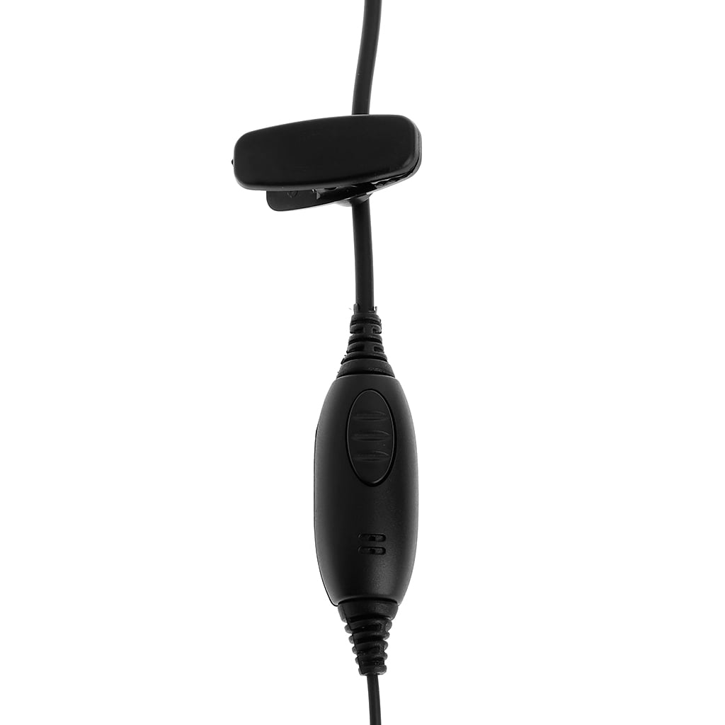 abcGoodefg G Shape Clip-Ear Headset Earpiece Mic for Motorola MD200TPR MH230R MR350R MS350R MT350R MG160A MH230TPR Talkabout 2 Two Way Radio Walkie Talkie 1-pin 20 Pack 