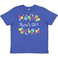 thumbnail image 3 of Inktastic Nanas Girl- bright flowers Youth T-Shirt, 3 of 5