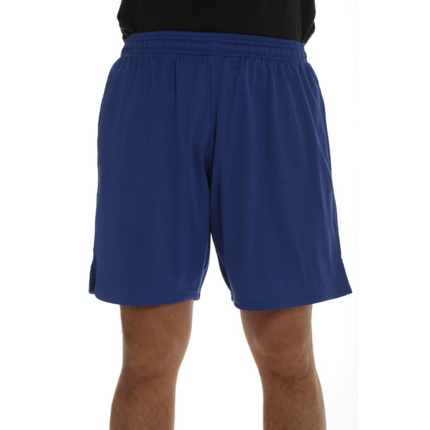 At The Buzzer Mens Athletic Shorts 77927-BLK-S (Large, Royal) - Walmart.com