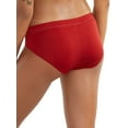 thumbnail image 2 of Women's Bali DFMMBK One Smooth U Modern Microfiber Bikini Panty (Vintage Car Red 7), 2 of 2