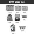 thumbnail image 2 of 8 Set Packing Cubes Luggage Packing Organizers for Travel Accessories, 2 of 6
