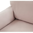 thumbnail image 6 of MEXIYA Gabrielle Modern Pink Textured Velvet Upholstered Accent Chair Living Room Chairs with Soft Cushion, 6 of 6