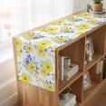 thumbnail image 6 of Table Runners 72 Inches Long Dress Scarves, Yellow Watercolor Floral Farmhouse Kitchen/Dining Table Runner, Coffee Tablerunners, Spring Flower Abstract Art 14x72 Inch, 6 of 9
