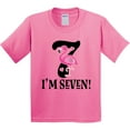 thumbnail image 3 of Inktastic 7th Birthday Flamingo 7 Year Old Girl Youth T-Shirt, 3 of 5