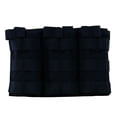 thumbnail image 1 of Camuflaje Sólido Triple Revista Bolsa Nylon Molle Caza al aire libre Senderismo Accesorios de utilidad Bolsa de almacenamiento Speravity HW4753-02, 1 of 7