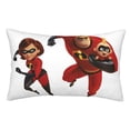 thumbnail image 1 of Fundas de almohada de Los Increíbles, fundas de almohada mullidas súper suaves y acogedoras con cremallera, 20 x 30 pulgadas, dormitorio, sofá, sillón, funda de almohada para todas las estaciones, 1 of 8