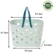 thumbnail image 5 of Cesta de almacenamiento de plástico portátil para ducha Caddy con caja organizadora con asa para baño, despensa, cocina, dormitorio universitario, garaje Vhermosa Cajas Organizadoras, 5 of 6