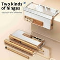thumbnail image 6 of SaniMore Fit Samsung Galaxy Z Fold 5 Case Hinge Protection, Z Fold 5 Electroplate PC Hybrid Leather Case with S Pen Holder Magnetic Kickstand & Screen Protector All-Inclusive Case, Silver+Gold, 6 of 8