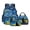 Black Cat Starry Night, variant on Black Cat Astronaut Planets Print School Supplies for Students 17 Inch Backpack with Lunch Box Pencil Case 3Pcs Set Large Capacity Bookbag for Boys Girls Back to School Gifts