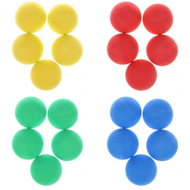 20PCS Niños Kid Ball Pelotas Hinchables De Goma Para Mascotas De Interior Y Exterior