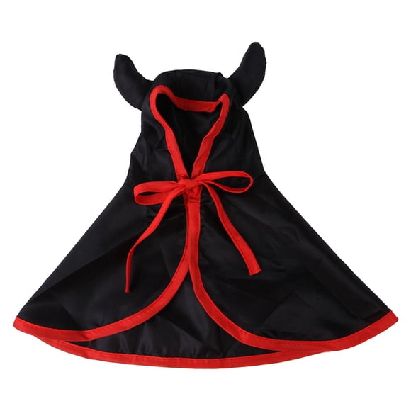 Disfraz divertido para Halloween, fiesta, cosplay, mascota, capa, lindo cachorro de gato. M