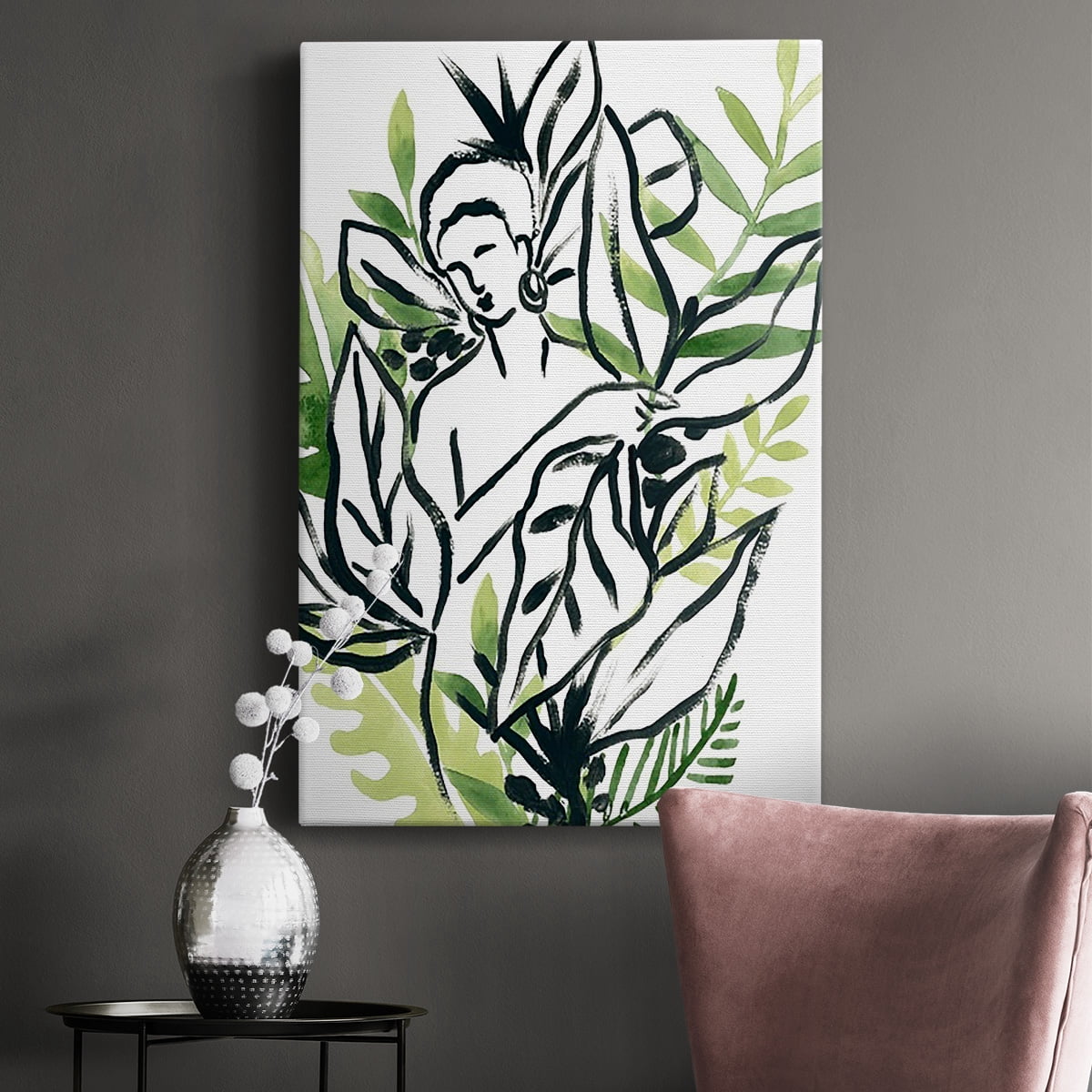 Tropical Sketchbook IV Premium Gallery Wrapped Canvas - Ready to Hang