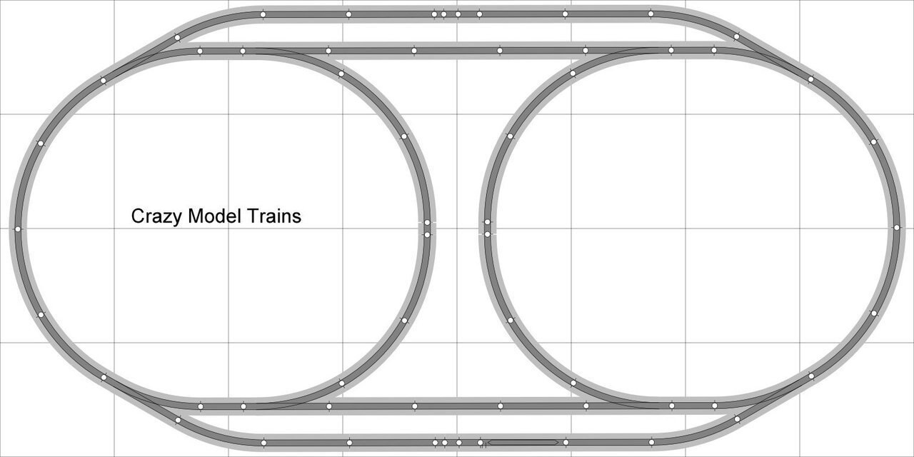 bachmann ez track n scale layout plans