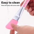 thumbnail image 4 of 4PCS Face Mask Brush Set Portable Silicone Mask Applicator Makeup Brush, 4 of 7