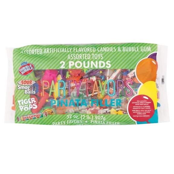 Assorted Candy and Toys Pinata Filler, 2 lbs