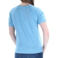 thumbnail image 2 of BAN.DO $72 Womens New 1206 Blue Black Printed Short Sleeve T-Shirt Top S B+B, 2 of 2