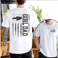thumbnail image 2 of Girl Dad T-shirt, Proud Dad of Girl Father's Day Gift Shirt for Dad from Daughter, 2 of 6