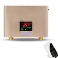 thumbnail image 1 of Tankless Water Heater, 3000W Mini Electric Instant Hot Water Heater LED Display, On Demand Water Heater With Remote Control ,Digital Temperature Display, 1 of 7