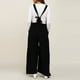thumbnail image 5 of ShomPort Women's Maternity Romper Solid Color Sleeveless Romper Wide Leg Overalls Pants Maternity Jumpsuits, 5 of 6