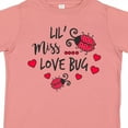 thumbnail image 4 of Inktastic Lil Miss Love Bug with Lady Bug and Hearts Girls Toddler T-Shirt, 4 of 5