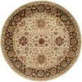 thumbnail image 2 of K2 Floor Style Empire Ivory/Brown Hand-Tufted Wool Area Rug, 2 of 2