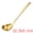 Soup spoon-Gold, variant on Unique Bargains Heat Resistant Spoon for Non Stick Cookware Soup spoon-Silver 12.5"x3.1"