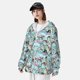 thumbnail image 3 of Balery pirate with funny animals Sudadera ligera de manga larga con capucha y protección solar UPF 50+ para hombre y mujer, ideal para pesca y running-XX-Large, 3 of 7