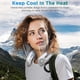 thumbnail image 4 of Neck Fan, Hands Free Bladeless Neck Fans Portable Rechargeable, 360 Cooling Neck Fan, for Travel, Outdoor, 4 of 5