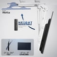 thumbnail image 6 of VIVO White Electric Flip Down Ceiling TV Mount for 37 to 70 inch Screens, 6 of 8