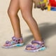 thumbnail image 3 of Sandalias Disney Frozen con iluminación LED azul lila para niña, talla 9, 3 of 6