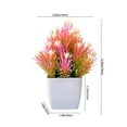 thumbnail image 4 of SSZMDLB under $5 Fake Flowers Simulation Plants Potted Decor for Indoor Home Table Desk Shelf Living Room Office Wedding Party Centerpiece Decoration Gift Housewarming, 4 of 9