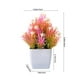 thumbnail image 3 of Artificial Silk Flower Arrangement in Weighted Pot for Home Office Decor - 1 Piece, 3 of 6