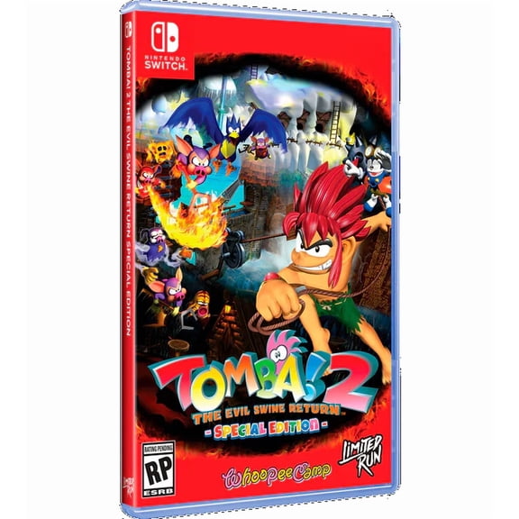 Tomba! 2: The Evil Swine Return Special Edition Standard Edition [Limited Run Games #299] - Nintendo Switch