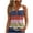 Navy, variant on LEAVINGSUO Tank Tops for Women under $5 Womens Tank Summer Printed Buttons Sleeveless V-Neck Casual Blouse Button Tunic Tops Green XXL