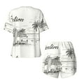 thumbnail image 2 of Sigee Summer Vacation Scene With Camping Van for Sleepwear Casual Pjs with Pockets Women's Pajamas Sets Shorts 2 Piece Short Sleeve Lounge Sets Medium, 2 of 9