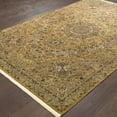 thumbnail image 3 of Oriental Weavers Masterpiece Area Rug 8022J Gold Bordered Rings 6' 7" x 9' 6" Rectangle, 3 of 3