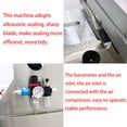 thumbnail image 6 of TECTHTONGDA Ultrasonic Automatic Plastic Tube Sealer Toothpaste Packaging Machine, 6 of 12