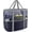 Blue, variant on Mesh Beach Bag - Large Tote Bag for Family, Toys & Vacation Essentials